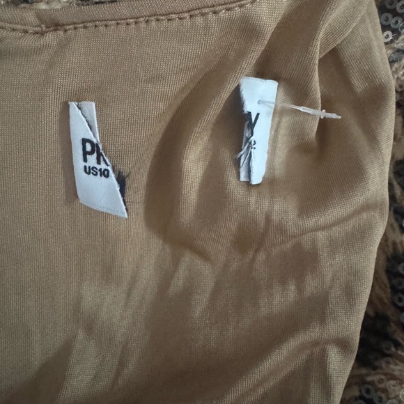 NWOT Princess Polly Cinematic Leopard Sequin Mini Dress - Picture 9 of 10